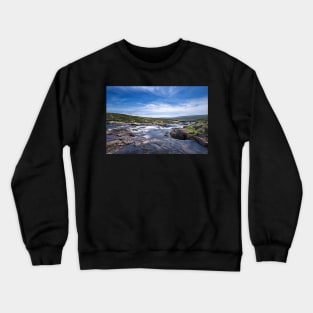 Cow Green Reservoir Weir Crewneck Sweatshirt